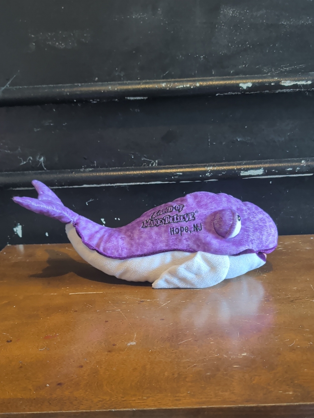 Hope NJ Purple Plush Whale Toy